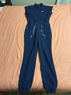 FIGS Navy Blue Jumpsuit